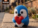 Knitted Cute Penguin – STL & 3MF Files for 3D Printing-8