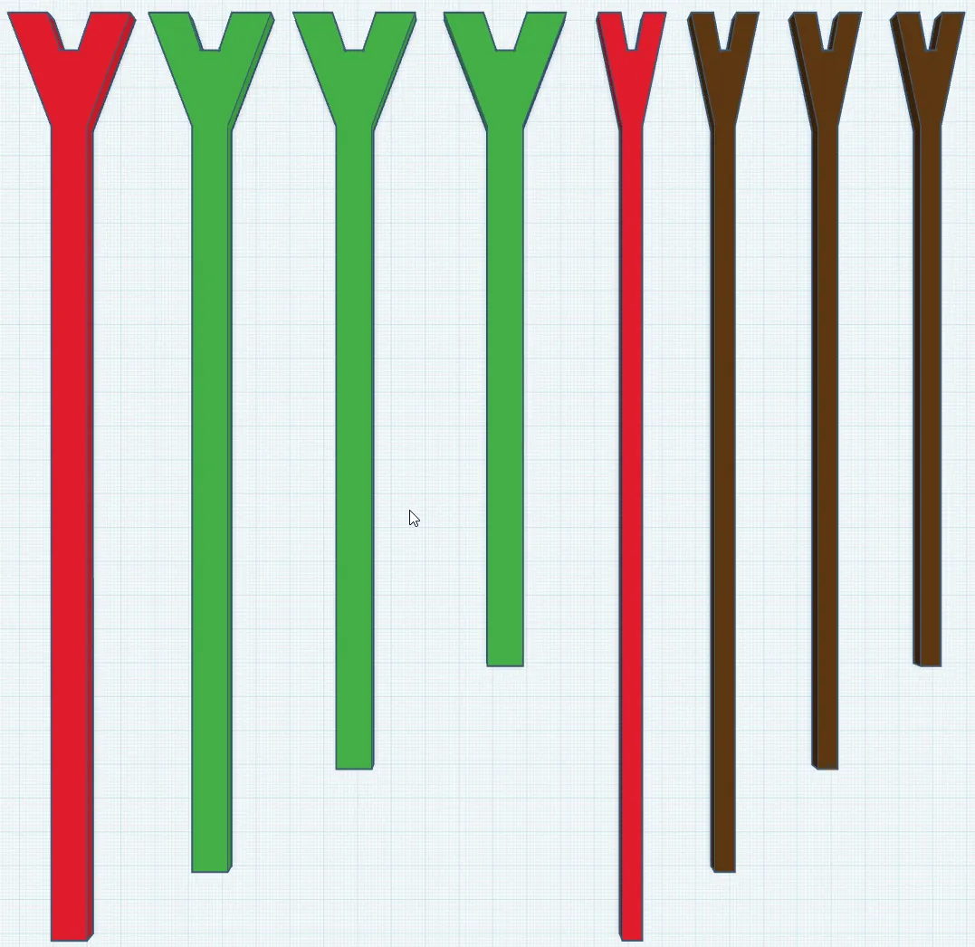 Podpora do kwiatów / Flower support (mix sizes) garden & pot