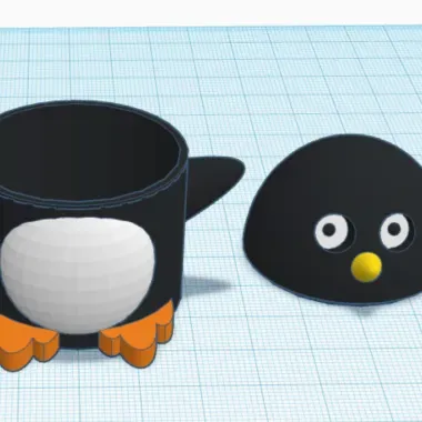 Penguin box/container.-1