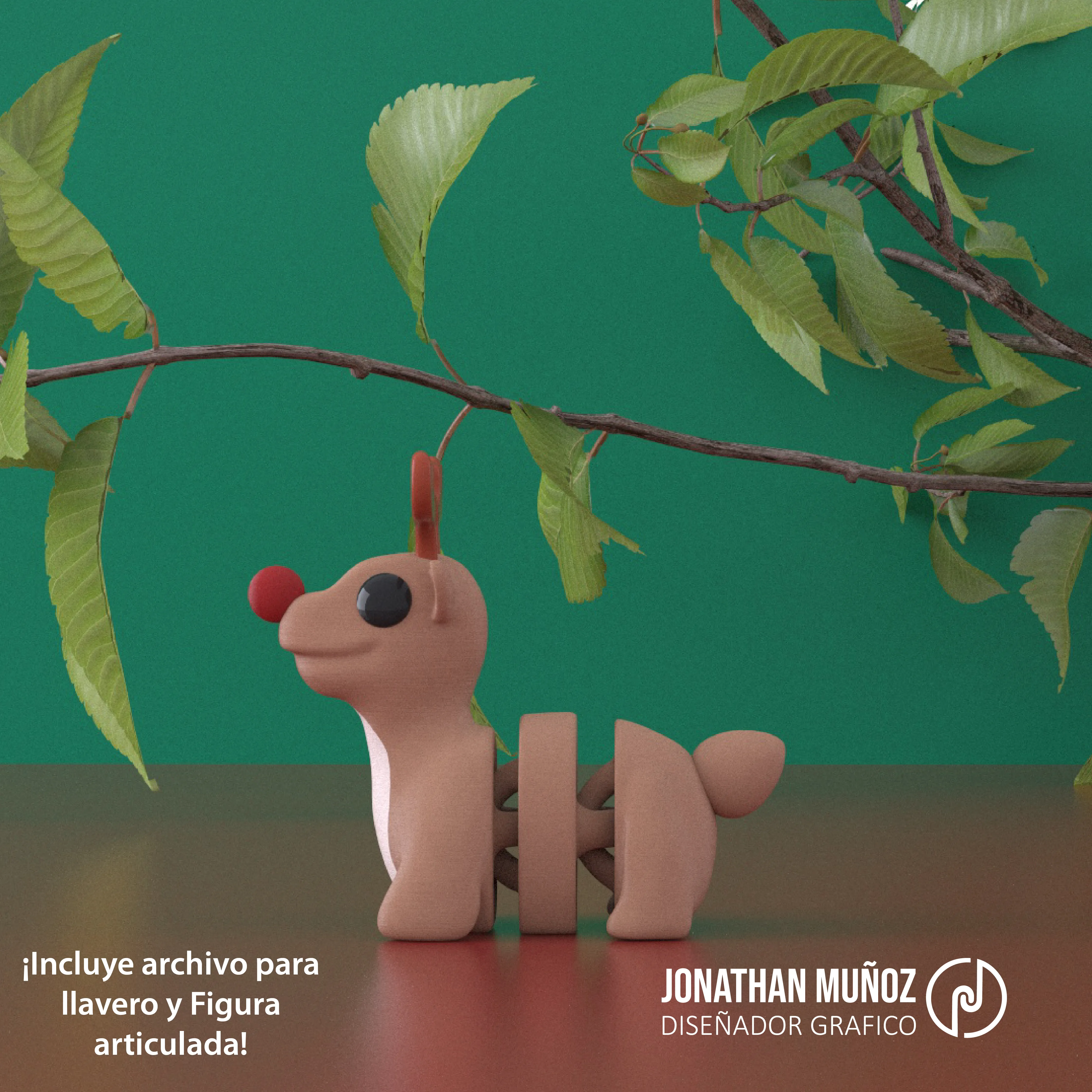 Articulated Reindeer