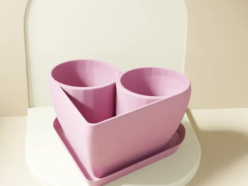 Blooming Heart Planter