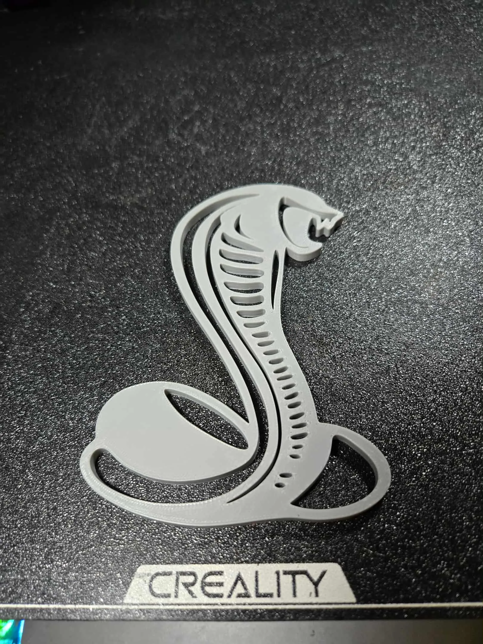 Ford Mustang Cobra Outline logo emblem-0