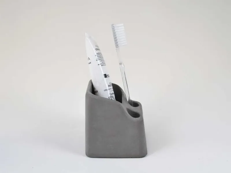 Conjunto de Suporte para Pasta de Dentes ∙ Escova de Dentes, Organizador de Mesa