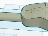 Timple en tres piezas mástil cortado en milano-0