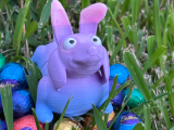 Articulated Easter Dachshund-2