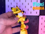 Adorable Articulated Print-in-Place Fox – Lying edition-1