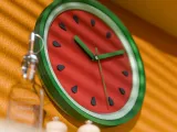 Watermelon Clock Set by Polymeria-1