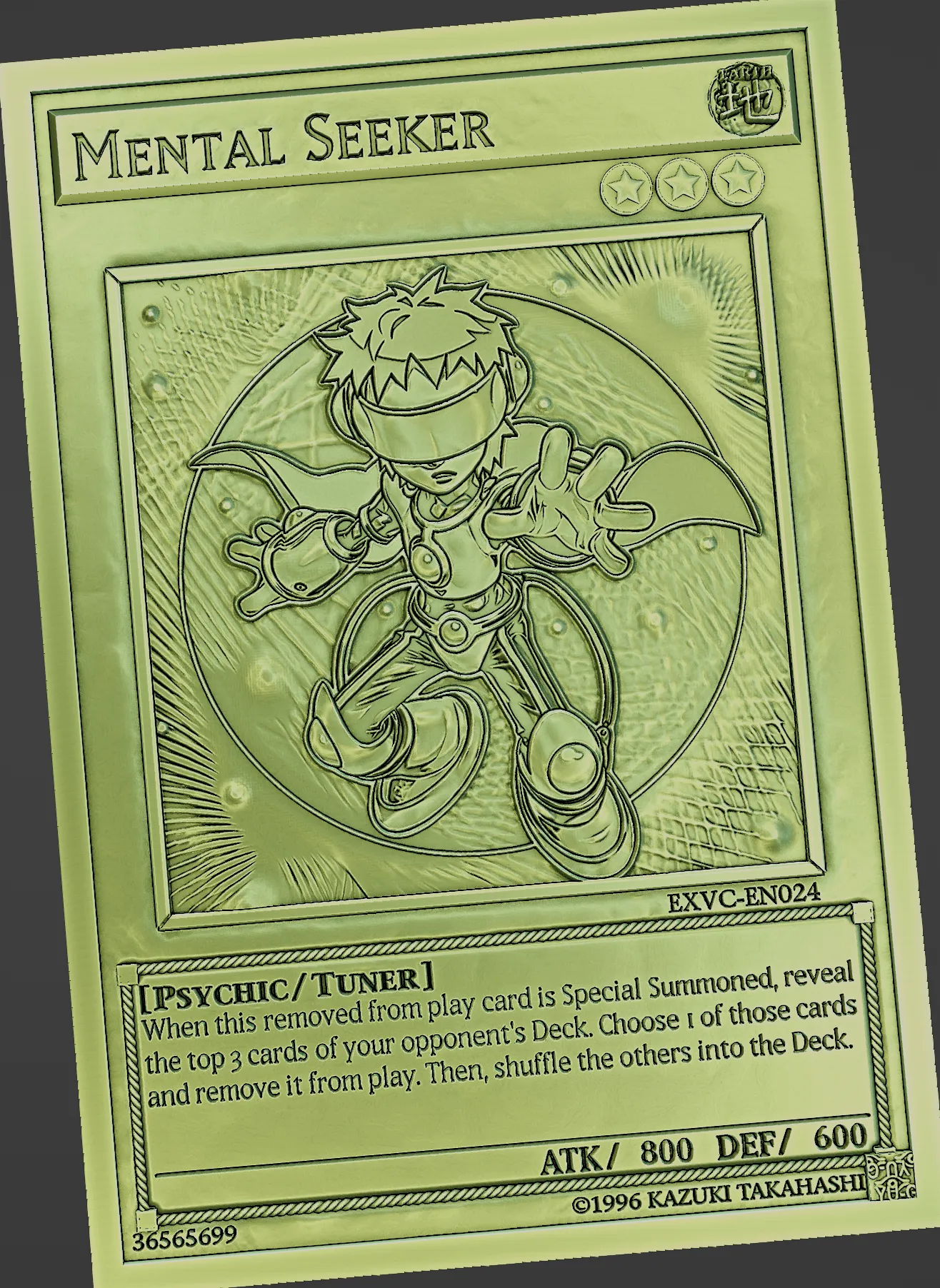 Other STL Download - Serene Psychic Witch - yu-gi-oh!by Wsonuchiha3D