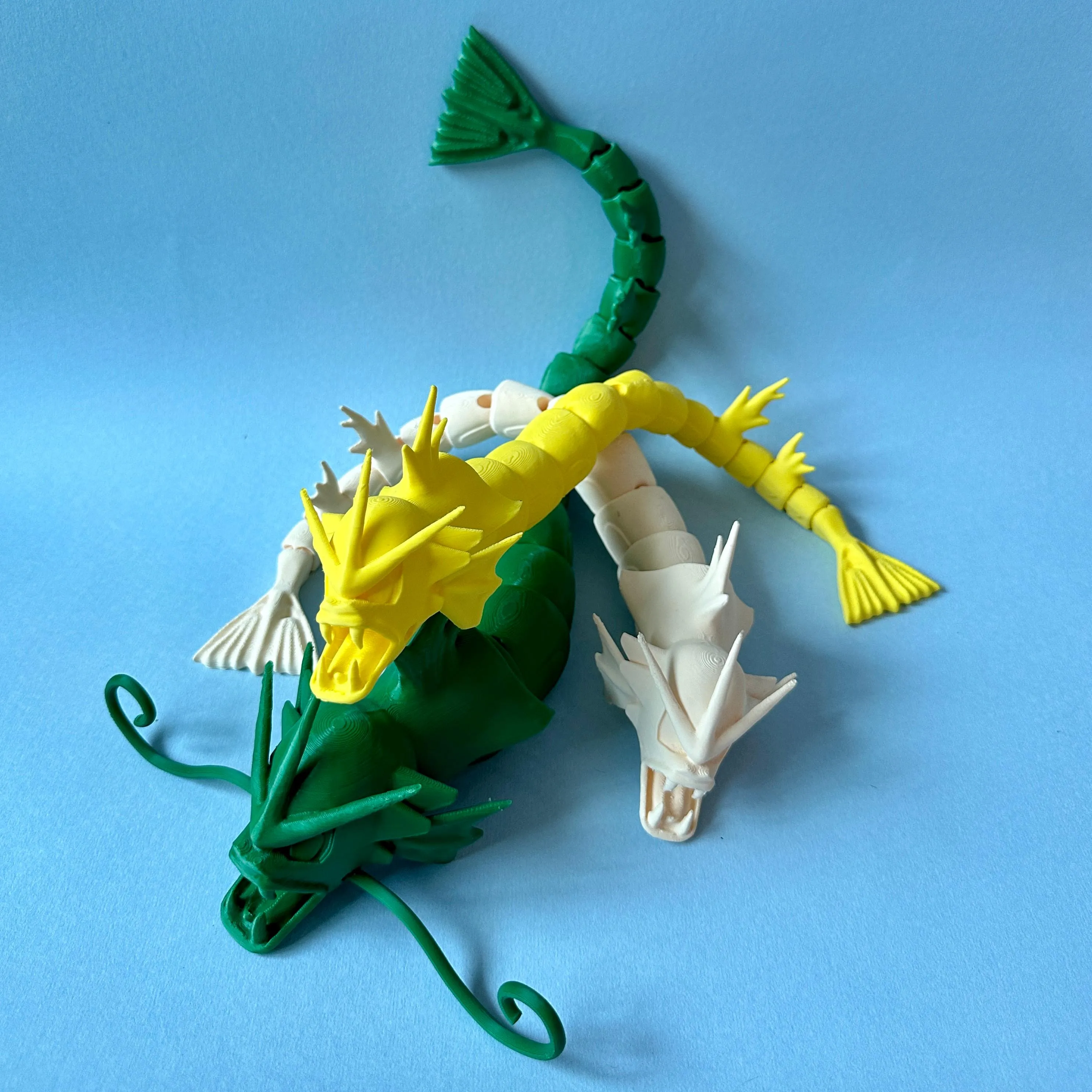 [Exclusive] Articulated Dragons - Pokemon Gyarados