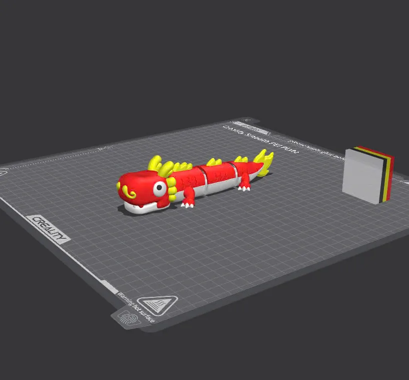 3D Printer Files | 3MF File | Cute Dragon Flexi - Articulated - STL ...