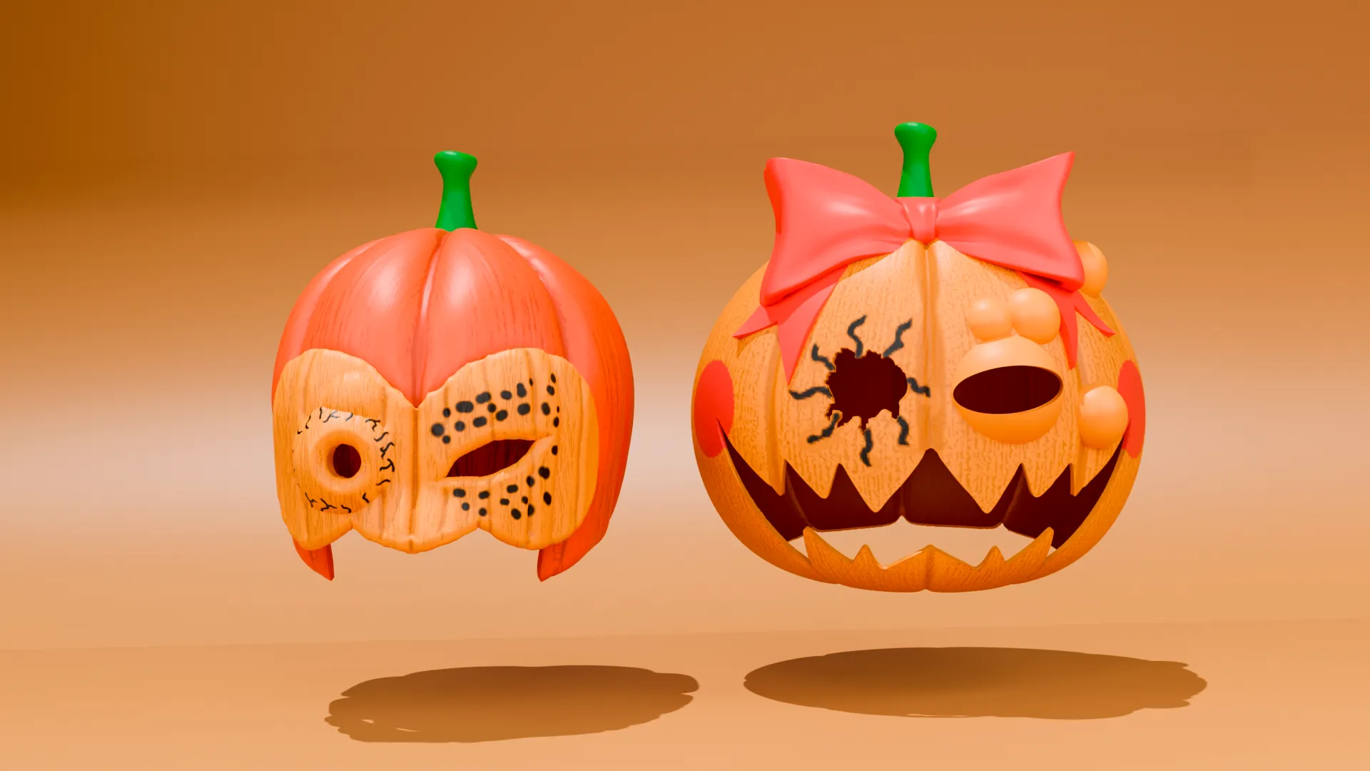 Pumpkin Night mask Cosplay