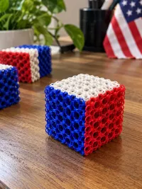 Squishy Needoh Fidget Cube- America Colors  Free to sell