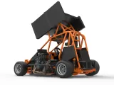Pavement Winged 600 Micro sprint car Scale 1:25-6