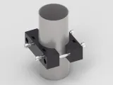 63mm 3D Pole Bracket-1