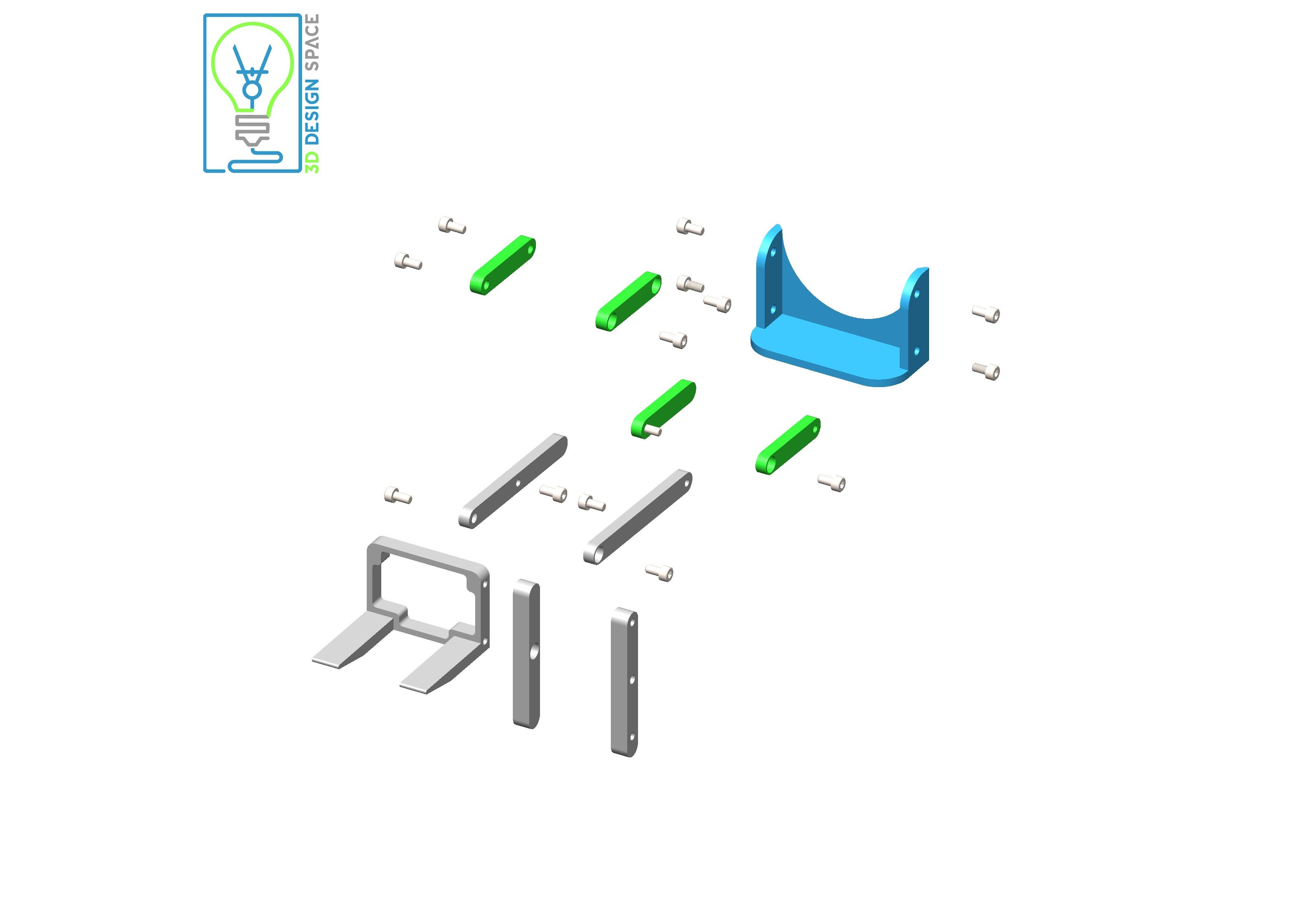 6 BAR LIFT MECHANISM 3DModelle herunterladen Creality Cloud