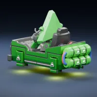 Futuristic vehicle Creality Mini Maker-2