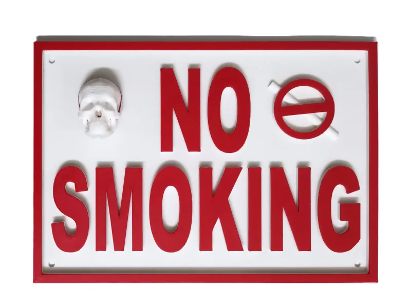 NO SMOKING sign board for office, home & public places