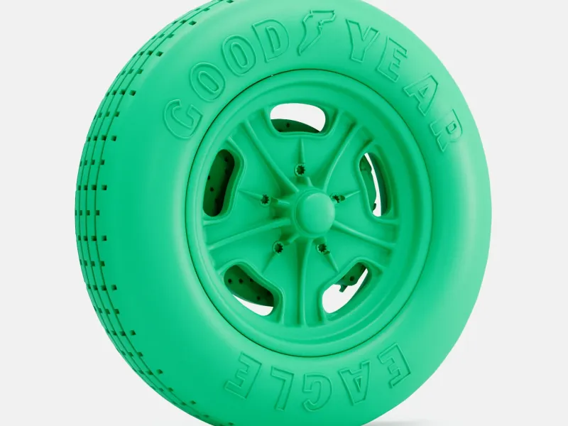 1/24 Scale, 15x4.5 American Rebel Starburst, Goodyear Eagle