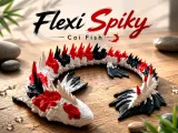 Flexi Spiky Koi Fish-1