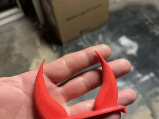 Devil horns for Kobra 3