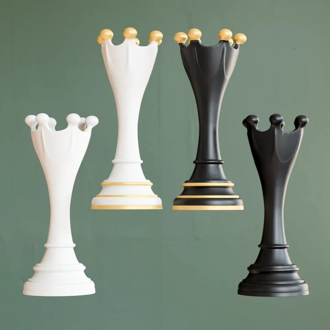 Elegant Chess Set  – Classic Luxury Staunton Style Pieces-5