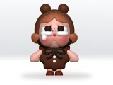 Love Make us Cry STL file Crybaby Crying Again Series STL-1