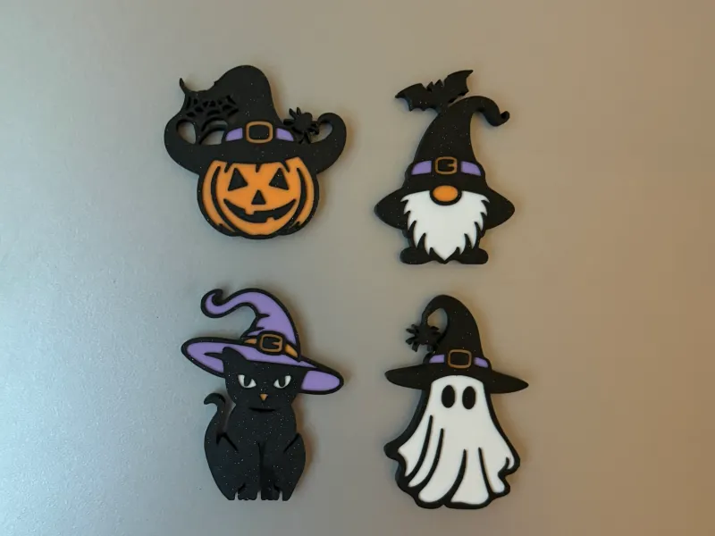 magnet frigider Halloween