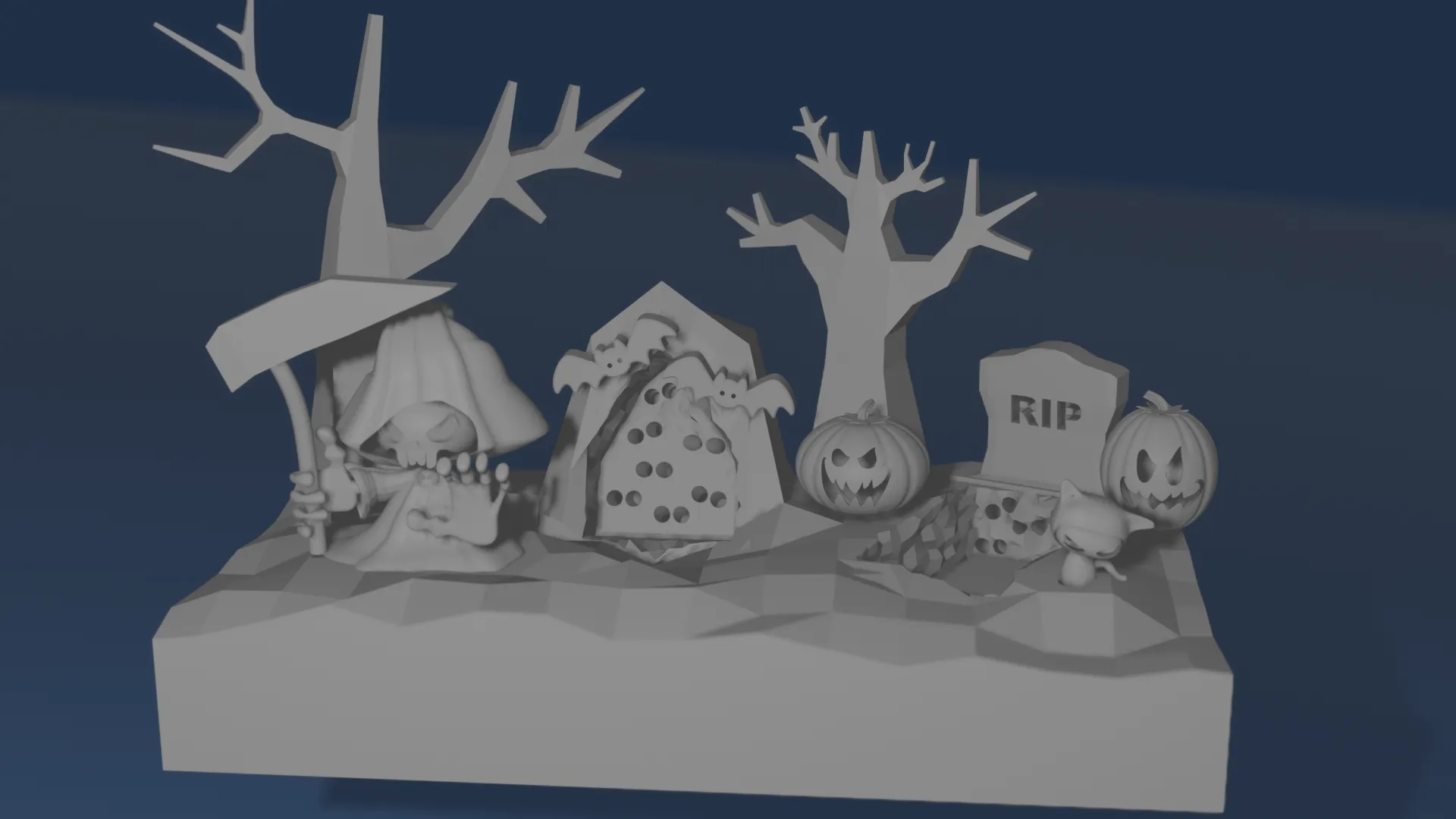 HALLOWEEN DIORAMA