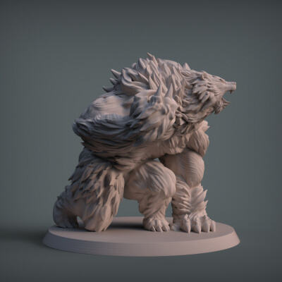 Beast Bear 3d model