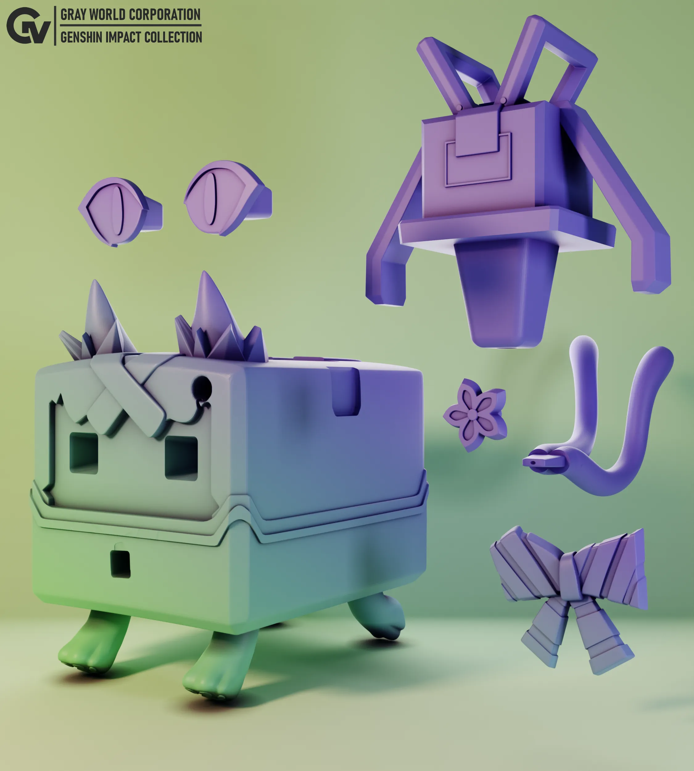 Kirara "Box-Cat" | Genshin Impact