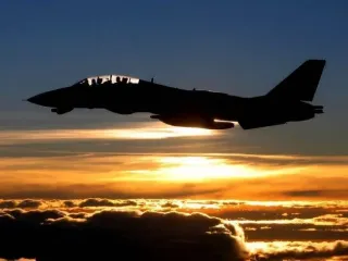 f14 sunset