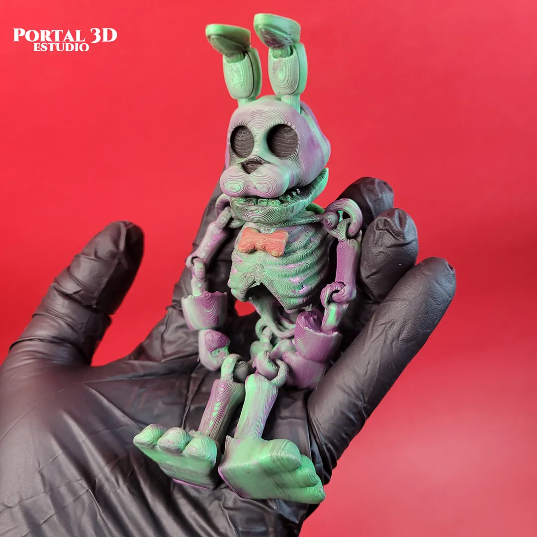 bonnie skeleton / PRINT-IN-PLACE WITHOUT SUPPORT