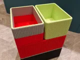 Stackable storage boxes - fit IKEA Billy Bookcase-2