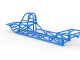 Frame of Dirt Dragster 4wd Scale 1:25-8