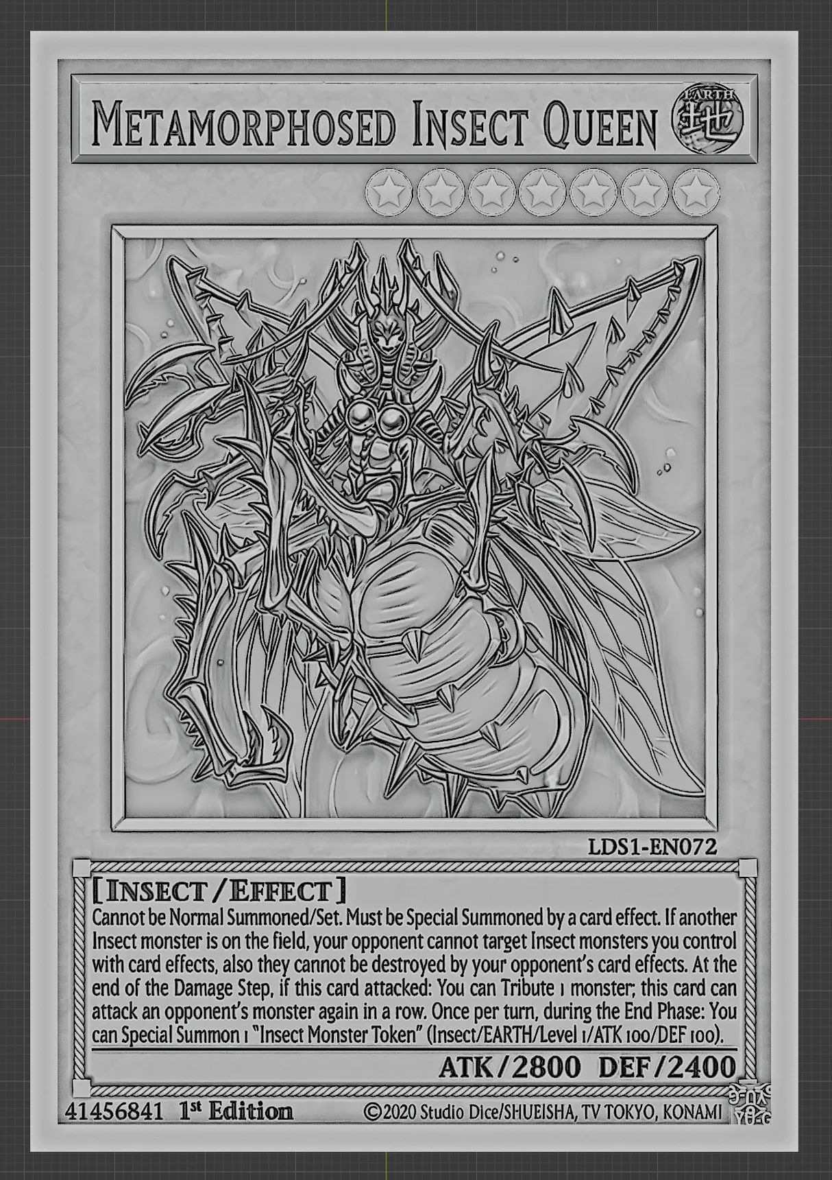 Metamorphosierte Insektenkönigin - yu-gi-oh!
