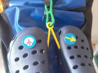 Croc Backpack Holder