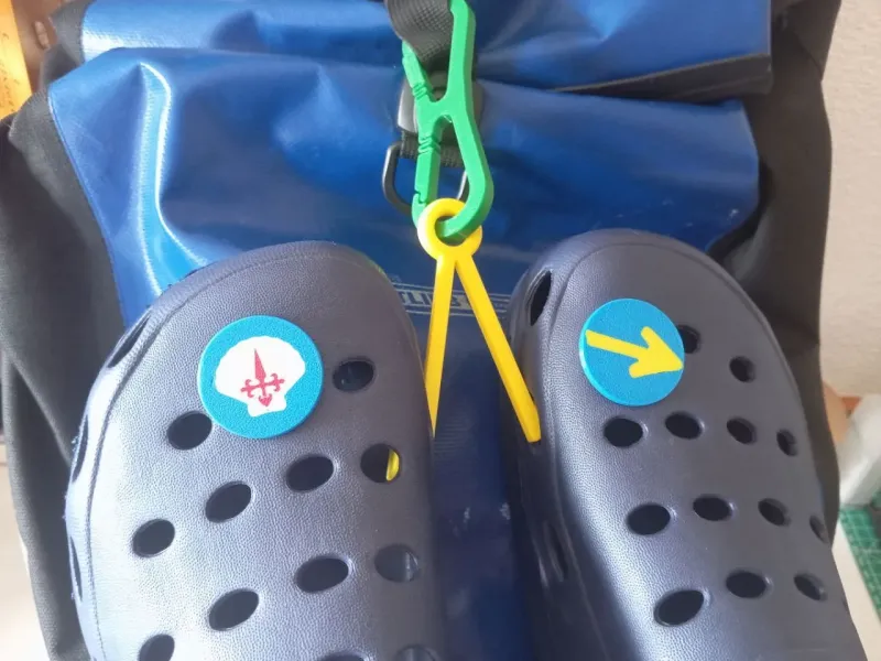 Держатель для рюкзака Croc