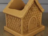 Cozy Bee Cottage Planter STL 3D Printable Model-7