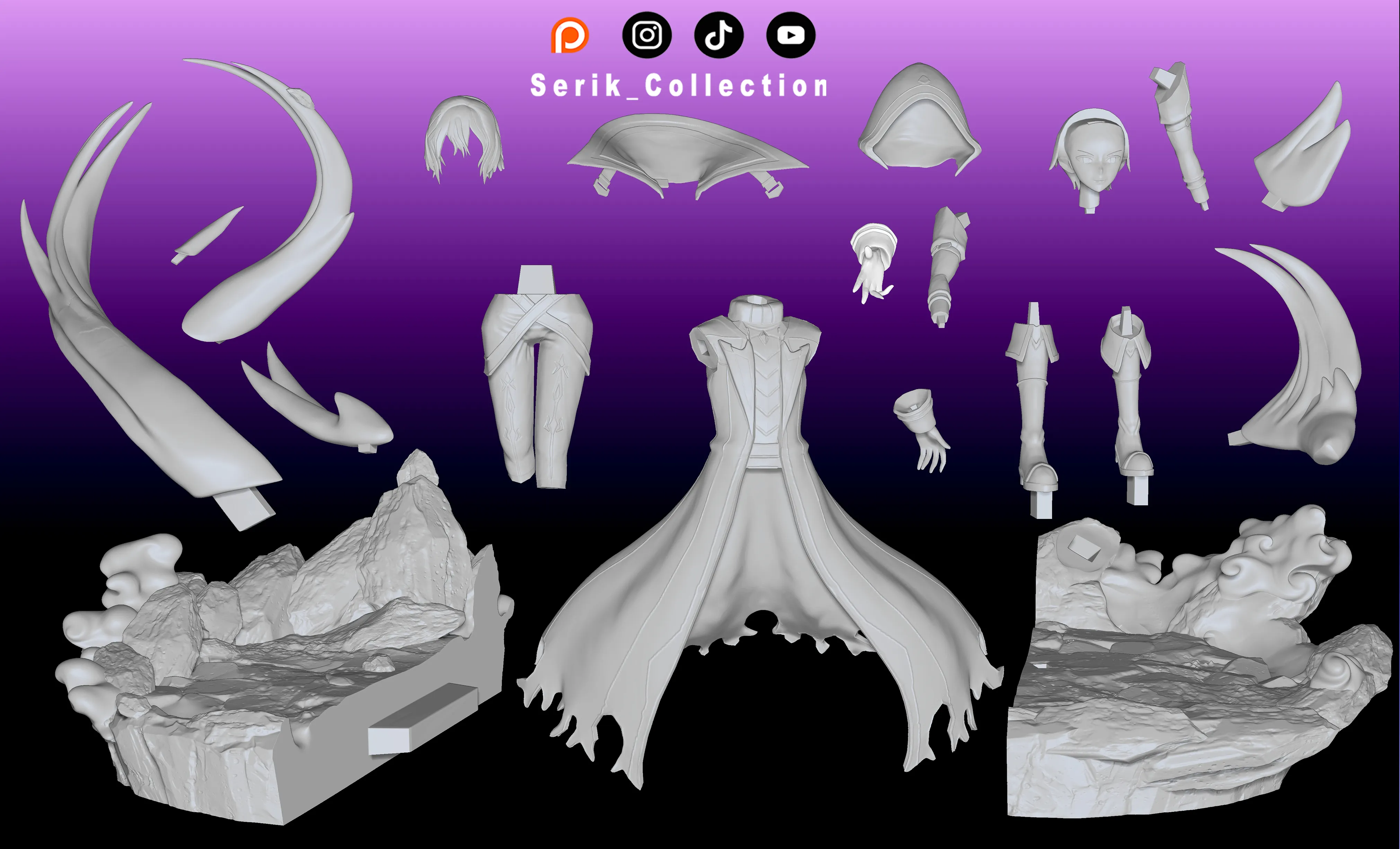 THE EMINENCE IN SHADOW - CID KAGENOU 3D print model