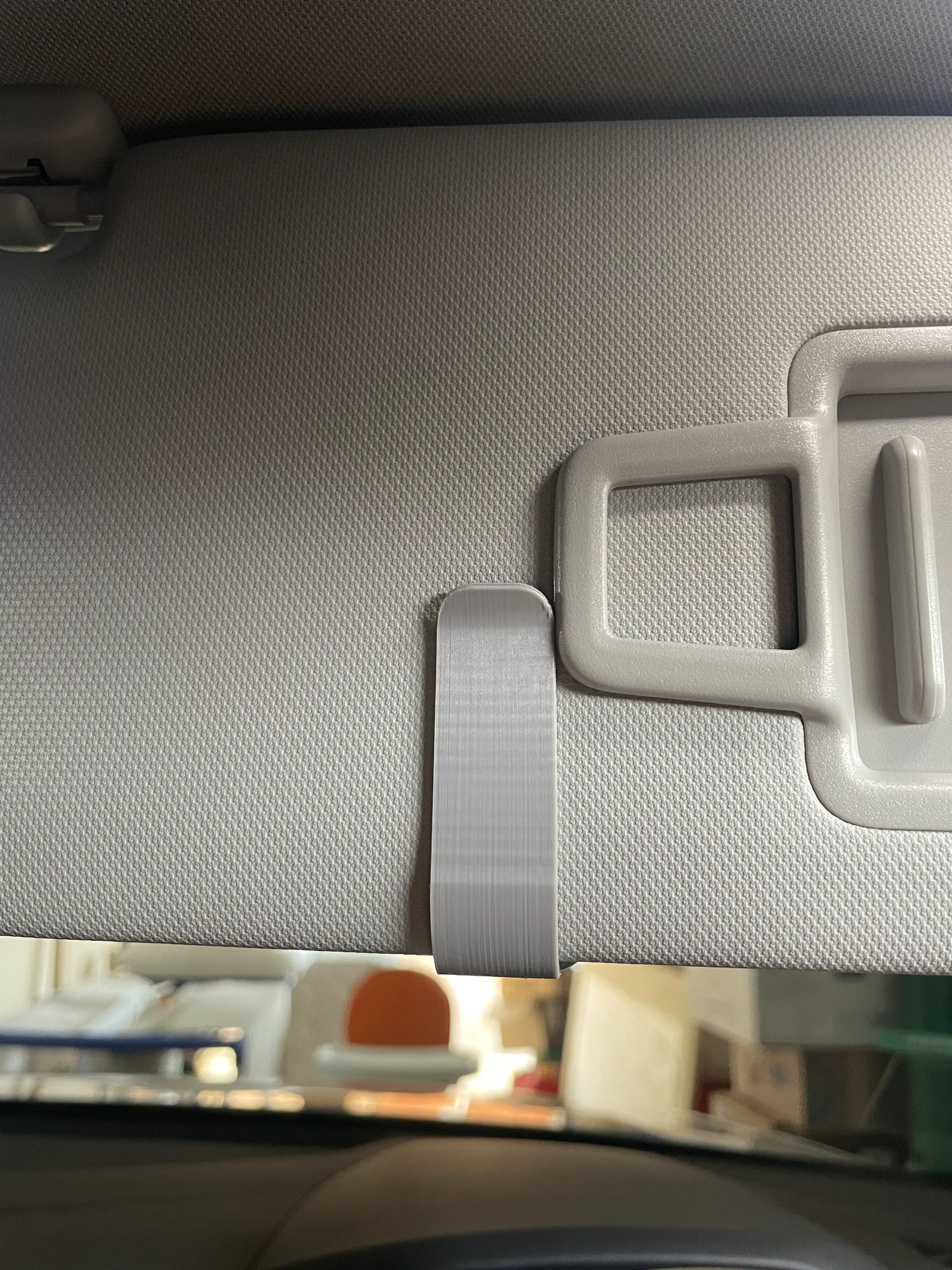 Car Sun visor remote control holder-1