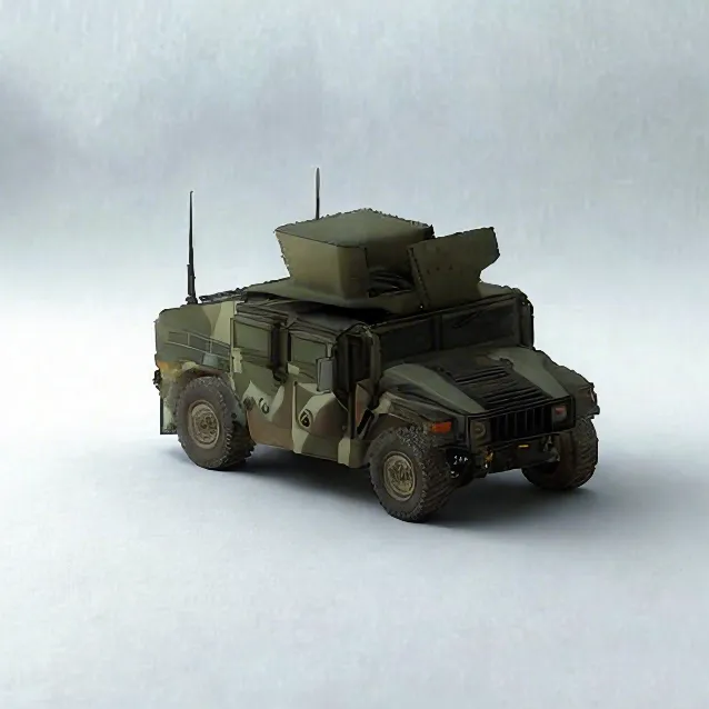 Car Vehicle 09 Humvee M1151A1