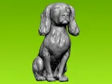 Midge sprocker Dog model - 3D print-1