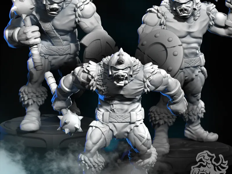 Orks 1, 2 und 3