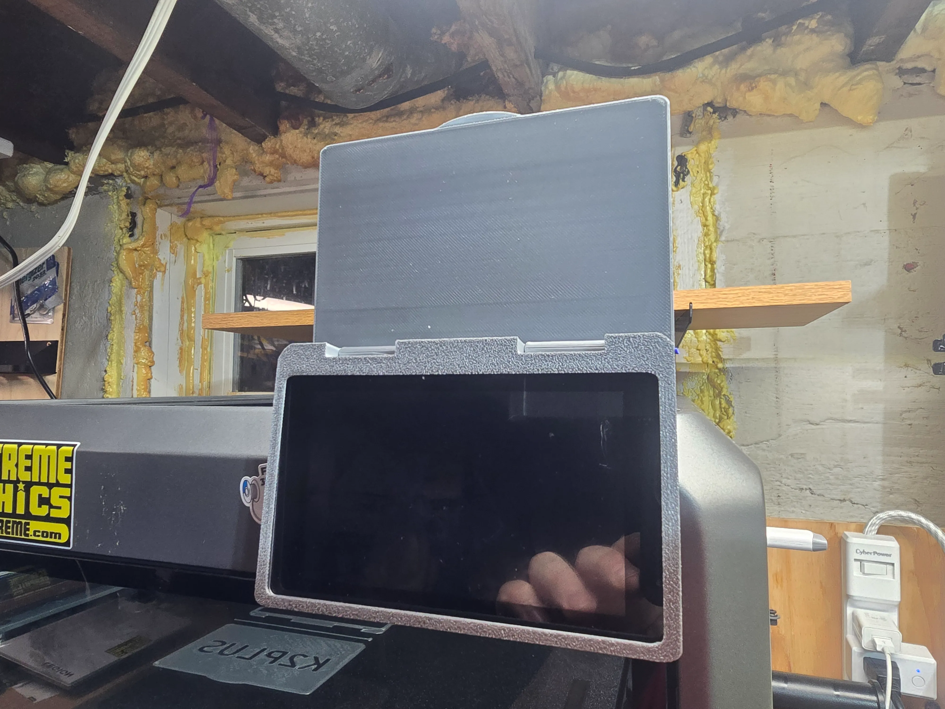 K2Plus LCD Frame Cover v2
