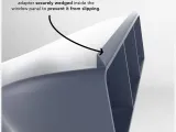Portable AC exhaust hose adapter | 80mm to 155mm All Sizes-4