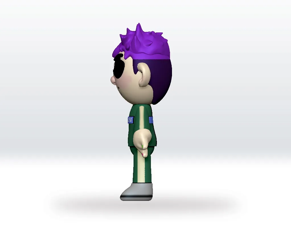 Squid Game 2 Thanos STL 3D Model Character Fanart