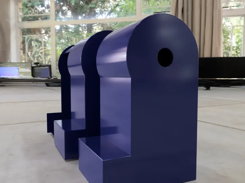 Minifigure right leg Shell XXL+