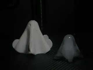 Ghost shaped ice maker