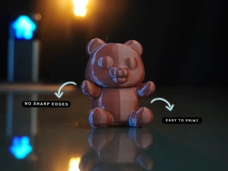 Brinquedo para ursos gordinhos