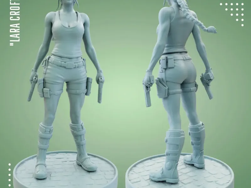 FIGURE "LARA CROFT" 01